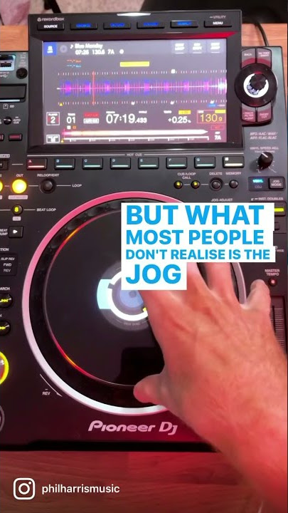 Secret function of the jog wheel #howtodj #learntodj #djtuts