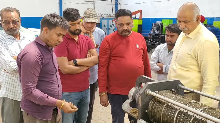 India ki new Cow Dung dryer dewatering machine 9878072154