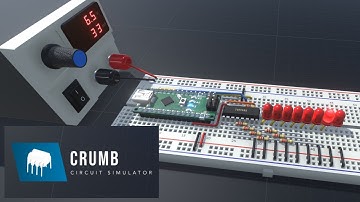 CRUMB Basics | Arduino Code - Using a shift register to light LEDs