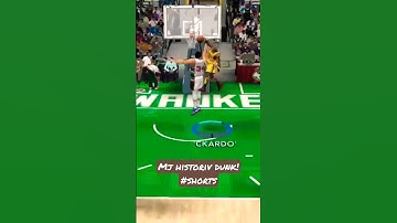 nba 2k20 my career | The Historic dunk by Michael Jordan | #short #youtubeshorts #nba #nba2k20mobile