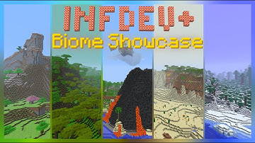 Infdev+ Overworld Biome Showcase