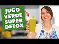 El mejor JUGO VERDE DETOX para perder peso