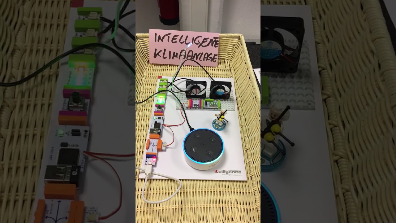 Little Inventors | Voice Climate Control with LittleBits & Amazon Alexa