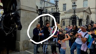 He Finally Gave Up Asking Kings Guards London