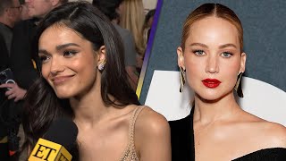 Rachel Zegler on Run-In With Jennifer Lawrence & Being On-Set With Josh Andrés Rivera (Exclusive)