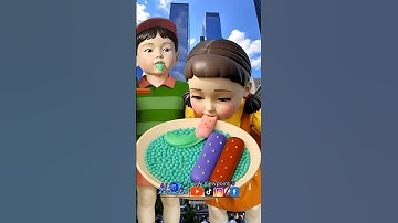 Squid Game AI Edible Slime ASMR #squidgame #squidgame2 #ai #asmr #funny #cutebaby #fyp