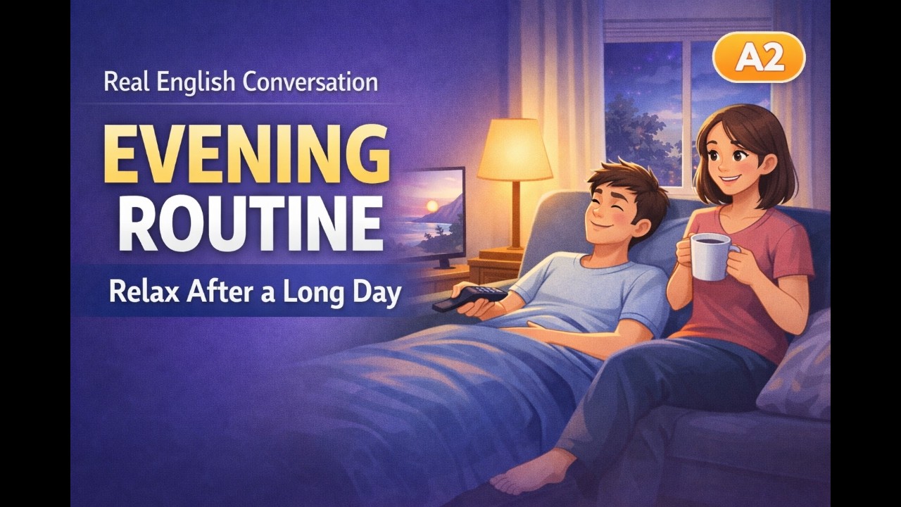 Evening Routine Relax After a Long Day
