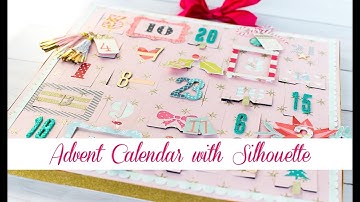 Advent Calendar with Silhouette cut file