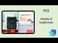 #12 iPad tutorial for beginners: Display and brightness