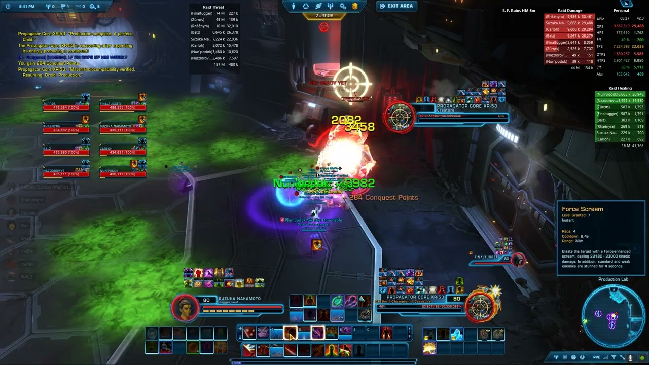 SWTOR Propagator Core XR-53 Veteran, DPS