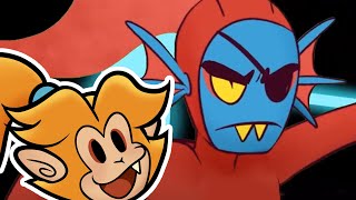 Jun explains Funky Fish ; Undyne animation meme #vtuber #artist