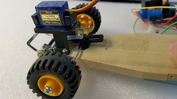 ESP32 と TAMIYAのバギー工作基本セットでラジコン作成（ステアリング機構改良版）