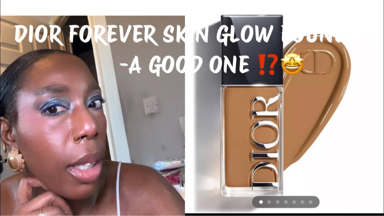 NEW DIOR FOREVER SKIN GLOW FOUNDATION  #beautymakeup #makeupreview #foundationmakeup #newmakeup 