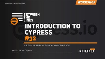 Introduction To Cypress
