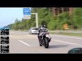 BMW M5 vs R6 vs CBR 600 RR - TOP SPEED - Part 1 [1080p]