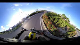 Ducati Scrambler ile Sahil Yolunda Gazlama