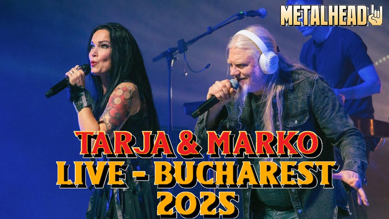 Tarja Turunen & Marko Hietala - LIVE Concert Bucharest 2025-04-01 - Sala Palatului
