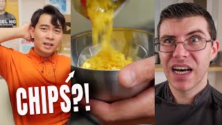 Pro Chef Reacts.. To Uncle Roger LIKING Alex's Egg fried rice?