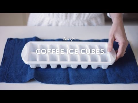 Easy Coffee Ice Cubes - The Dinner Bite