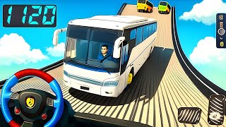 🚍 Mega Ramp Bus Racing 3D - Realistic Simulator Stunts | Android Gameplay Epi 6 screenshot 5