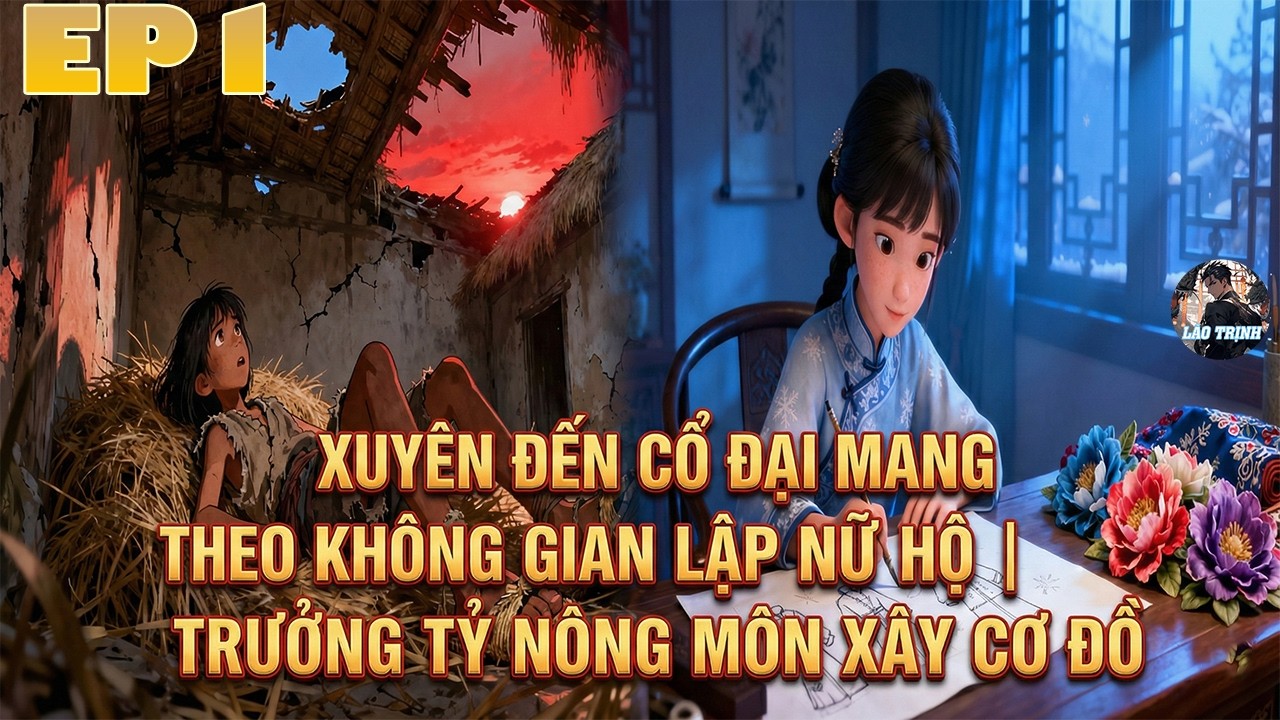 Truyện Audio|  Xuyên Đến Cổ Đại Mang Theo Không Gian Lập Nữ Hộ | Trưởng Tỷ Nông Môn Xây Cơ Đồ | EP1