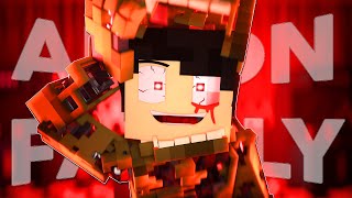 "Afton Family" | FNAF Minecraft Animated Music Video (Song by KryFuZe & Russell Sapphire)