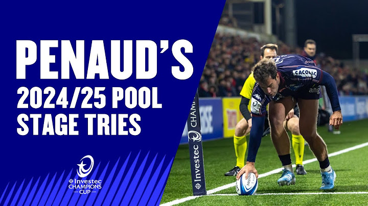 All 10 of Damian Penaud's 2024/25 Pool Stage Tries | Investec Champions Cup