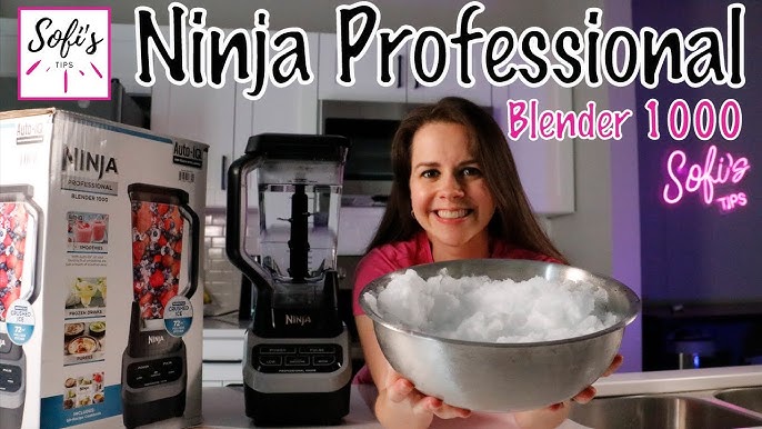 Unboxing Ninja Professional Blender 1000 with Auto-iQ 