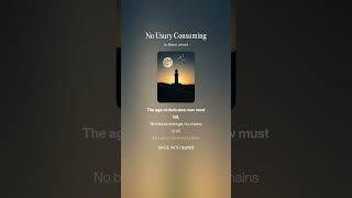 No Usury Consuming Final Hajj(9)