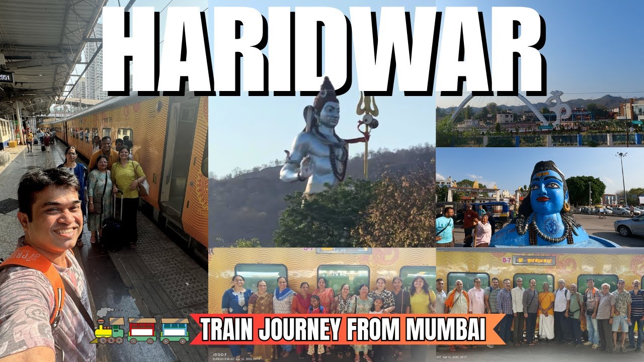 Mumbai To Haridwar Train Journey | Konkani Family | Food Life Style | Ganesh Kini Vlogs