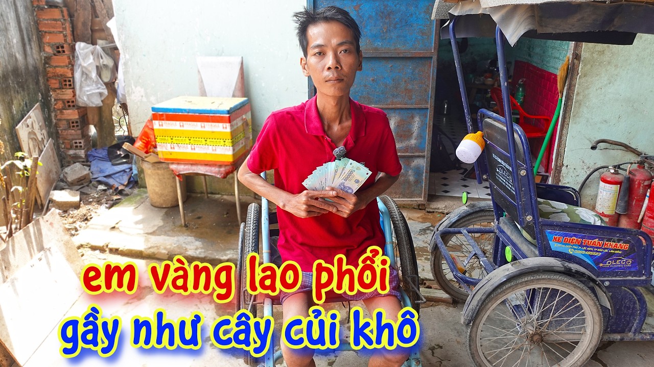 Niềm Vui Của Em Vàng Nhận Số Tiền Lớn Đợt 2, Đi Điều Trị Bệnh Lao Phổi và Nhiễm Trùng Đường Ruột