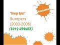 Nickelodeon Orange Splat Bumpers 2003 2004 2006 2019 UPDATE 