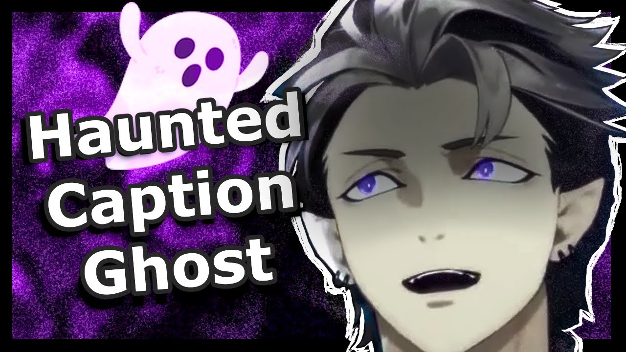 HAUNTED 👻 CAPTION GHOST【Holostars EN | Crimzon Ruze】