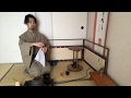 炉 薄茶 棚 裏千家 茶道 tea ceremony