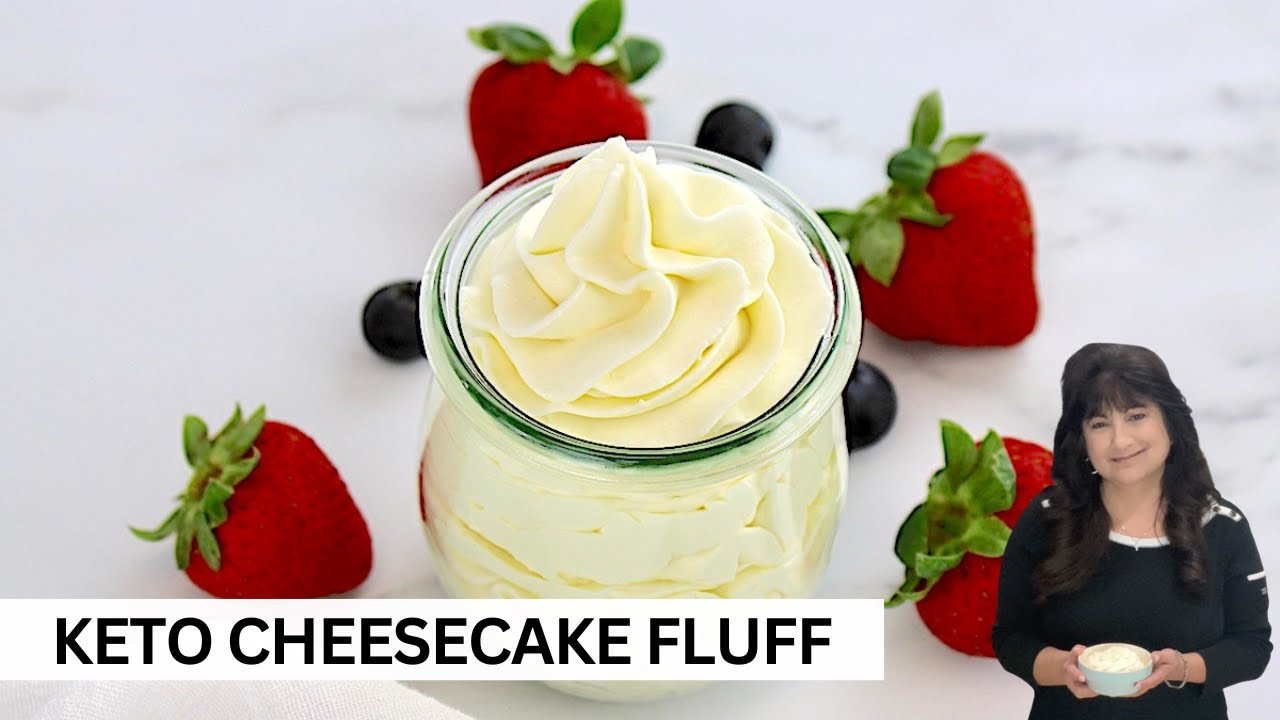 Keto Cheesecake Fluff: BEST 5 Minute Dessert Ever!