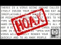 Virus Hoaxes of the Early Internet | Nostalgia Nerd