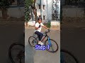 How to rolling stoppie in cycle tutorial 20 second  subscribe for more shortscyclestuntwheelie