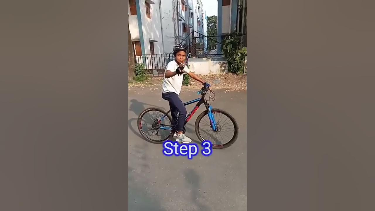 How to Rolling Stoppie in Cycle Tutorial 20 second | Subscribe For More |#shorts#cyclestunt#wheelie