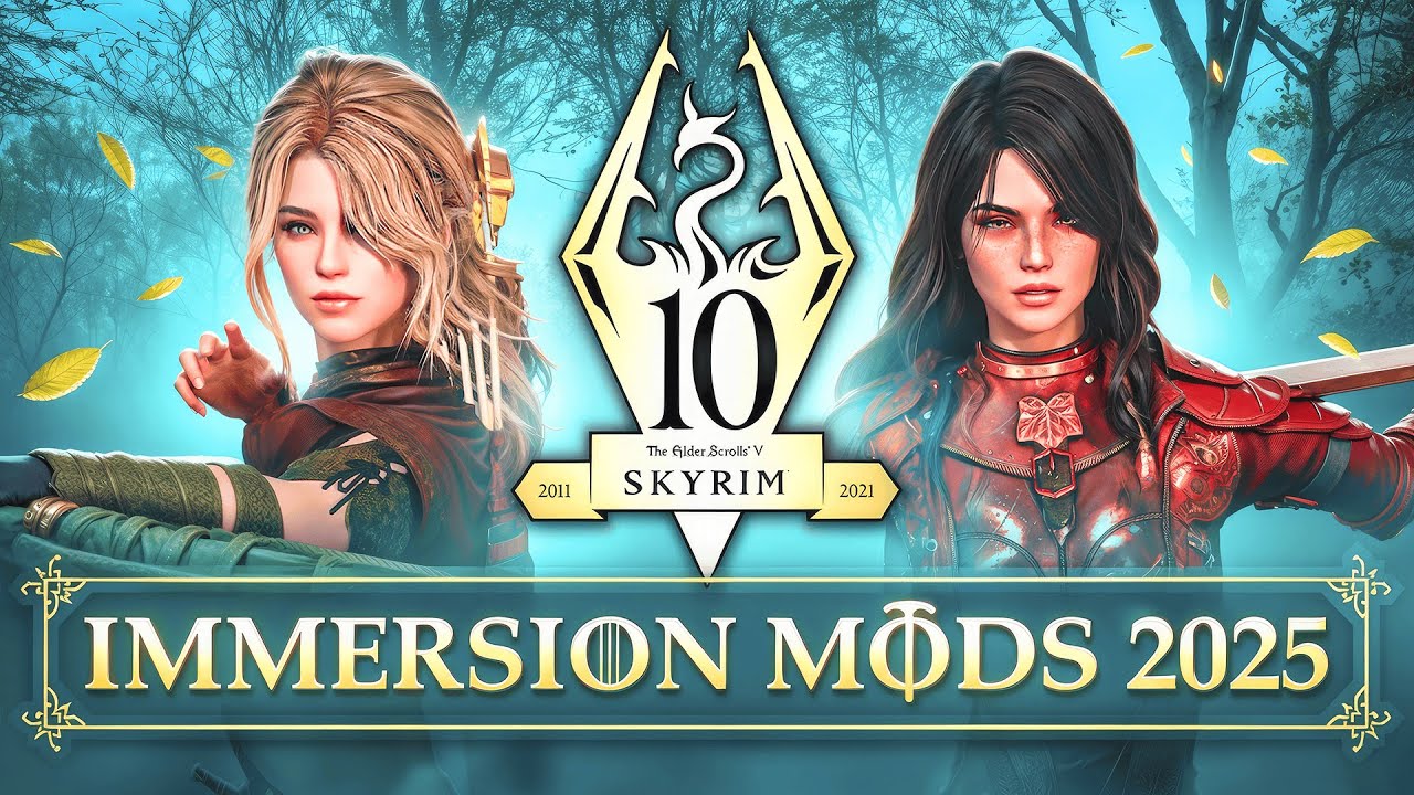 REMASTERING Skyrim | 25 BEST Immersive Mods To Install in 2025!