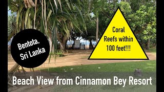 Beach at Cinnamon Bey Resort, Sri Lanka