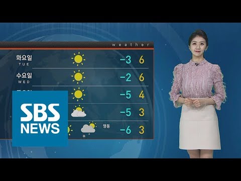 출근길 '반짝 추위'…전국 미세먼지 '좋음~'보통' / SBS