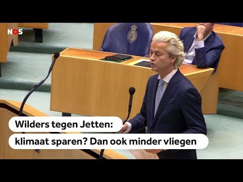 KLIMAAT: Ga zelf ook minder vliegen, zegt Wilders tegen Jetten