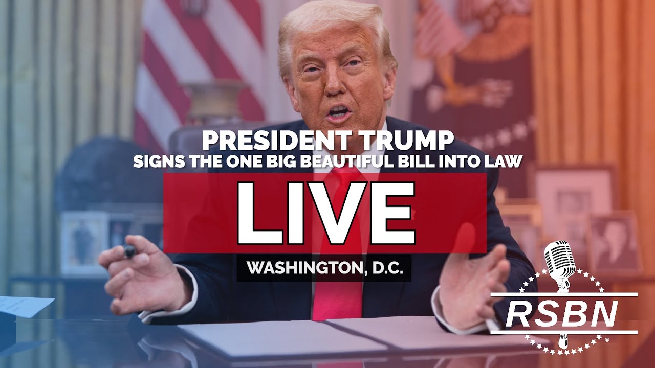 LIVE: President Trump Signs the One Big Beautiful Bill Into Law - 7/4/25