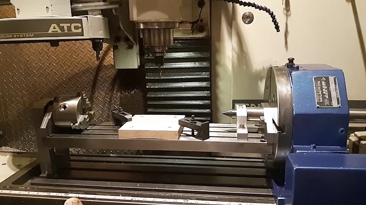 Tormach trunnion test.