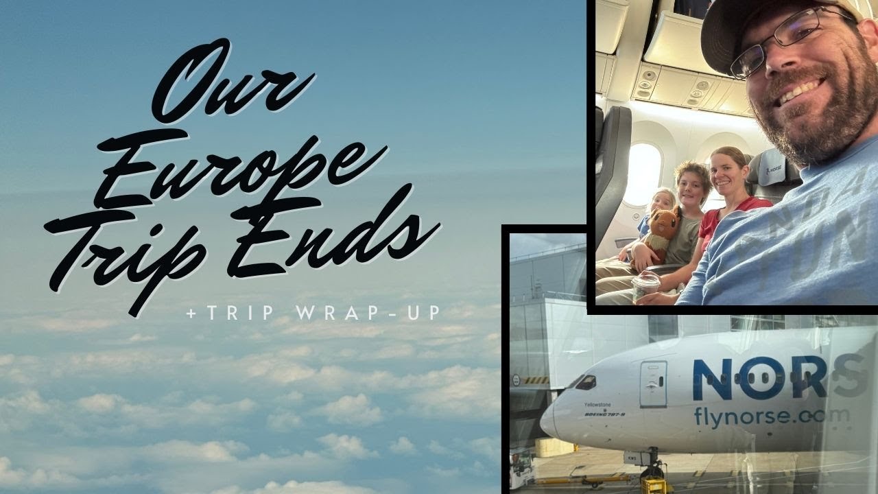 One Last Breakfast on the Ship Before Heading Back Home and Europe Trip Wrap Up