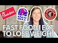 FAST FOOD I EAT TO LOSE WEIGHT | How I Lost 70 pounds & Still Eat Fast Food | WW Blue Plan Friendly!