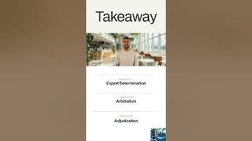 116. Expert Determination vs  Arbitration and Adjudication  #nodisputingthat #expertdetermination