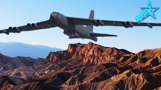 Military Best: IMPRESSIVE US PILOTS FLYING MASSIVE B-52 BOMBER! The B-52 Stratofortress!