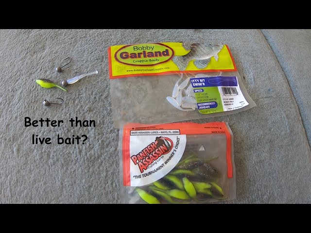 My top 2 best plastic crappie jigs to use all summer long that make them  bite! Better than minnows! 