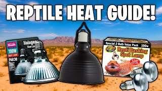 What Wattage Heat Lamp Do You Need For Reptiles!